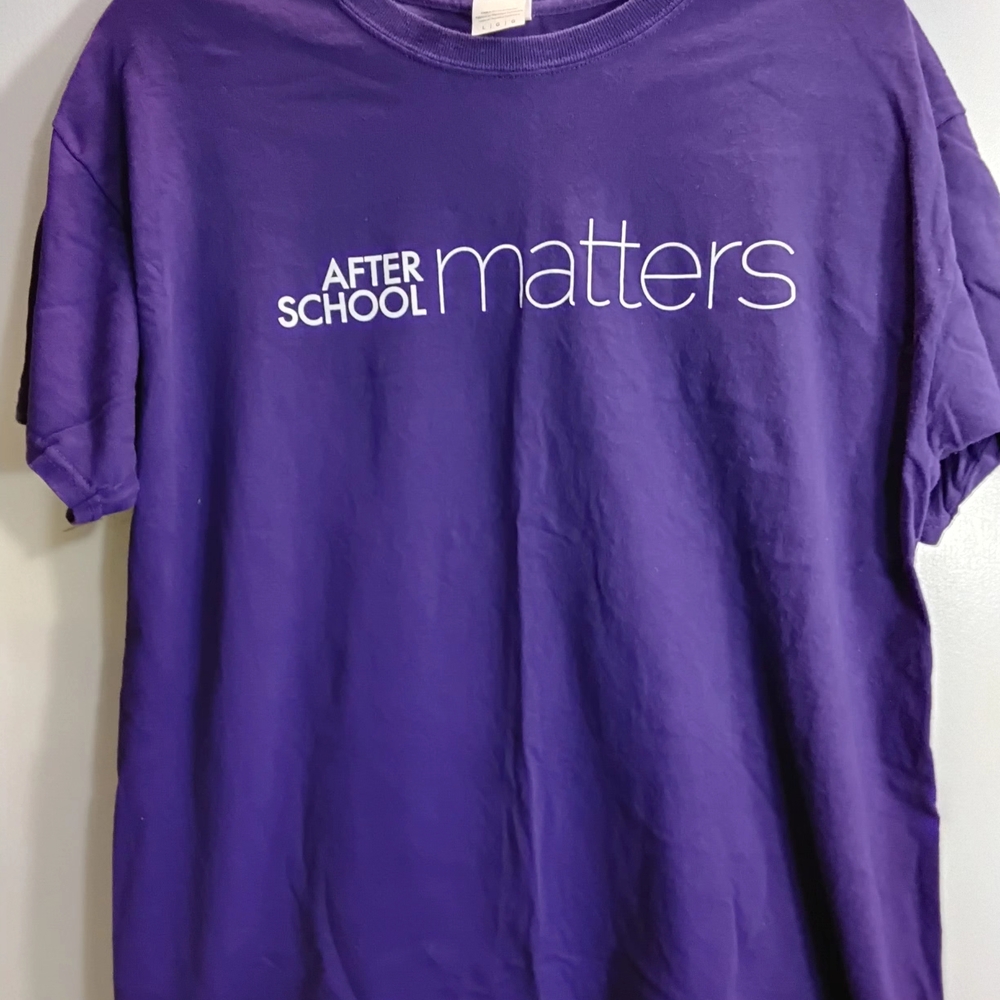 Gildan Purple Kids Tee - After School Matters